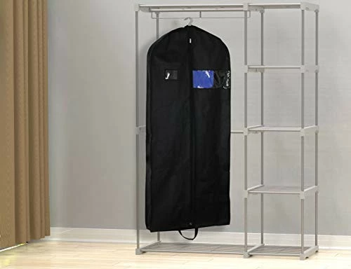 Simplehousware 60-Inch Heavy Duty Garment Bag For Suits, Tuxedos, Dresses, Coats 2 Simplehousware 60-Inch Heavy Duty Garment Bag For Suits, Tuxedos, Dresses, Coats - Image 2