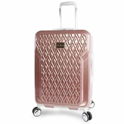 BEBE Women's Stella 21" Hardside Carry-on Spinner Luggage, Rose Gold, One Size 15 BEBE Women's Stella 21" Hardside Carry-on Spinner Luggage, Rose Gold, One Size -TRAVELPRO Sales 416mGK7gjnL