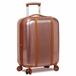Dejuno Monroe New Generation 3-Piece Hardside Spinner TSA Lock Luggage Set, Rose Gold, One Size -TRAVELPRO Sales 4173gFVfKkS