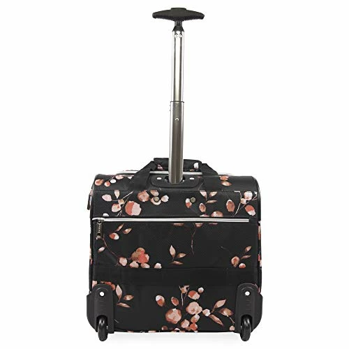 BEBE Women's Valentina-Wheeled Under The Seat Carry-on Bag, Floral Branch, One Size 6 BEBE Women's Valentina-Wheeled Under The Seat Carry-on Bag, Floral Branch, One Size - Image 6