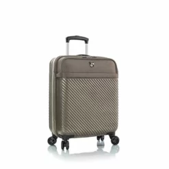 Heys Charge-a-Weigh 2.0 21" Spinner Carry On Luggage (Tan)