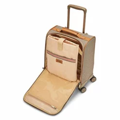 Hartmann Herringbone Deluxe Underseat Carry On Spinner, Terracotta -TRAVELPRO Sales 417E0OGeOML