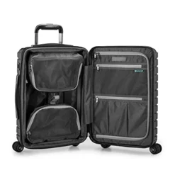Traveler's Choice Archer Polycarbonate Hardside Spinner Luggage Set, Black, Carry-On 21-Inch -TRAVELPRO Sales 417F2r6gX5L