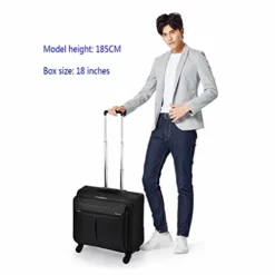 ZH Carry-On Luggage Business Travel Wheeled Rolling Laptop PC Tablet Computer Trolley Backpack, Suitcase Hand Luggage Cabin Approved Bag Lightweight For Trave Men Women -TRAVELPRO Sales 417ParewaLL