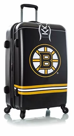 Heys America NHL Officially Licensed Wheeled Luggage (Boston Bruins, 26-Inch)