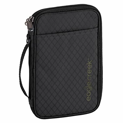 Eagle Creek RFID Travel Zip Organizer, Jet Black, One Size 1 Eagle Creek RFID Travel Zip Organizer, Jet Black, One Size