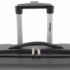 Wrangler Smart Luggage Set With Cup Holder And USB Port, Black, 3 Piece Set -TRAVELPRO Sales 417jD7BAa1L