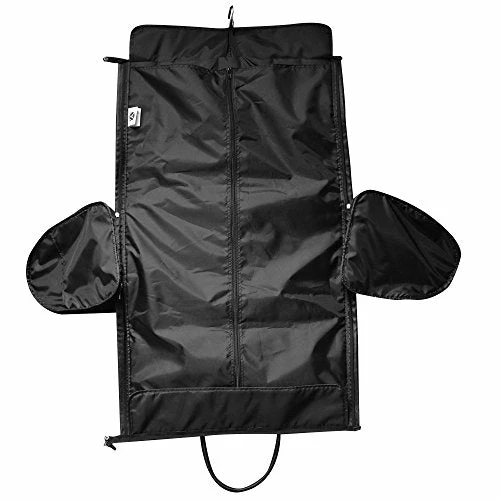 Andrew Philips Leather Nylon Metro Convertible Duffle/Garment Bag In Brown 3 Andrew Philips Leather Nylon Metro Convertible Duffle/Garment Bag In Brown - Image 3