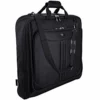 ZEGUR Suit Carry On Garment Bag For Travel & Business Trips With Shoulder Strap (Black)