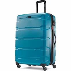 Samsonite 68310-2479 Omni Hardside Luggage 28 Inch Spinner - Caribbean Blue Bundle With Manual Luggage Scale -TRAVELPRO Sales 419VEHY9HrL