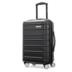 Samsonite Omni 2 Hardside Expandable Luggage With Spinner Wheels, Midnight Black, Carry-On 20-Inch