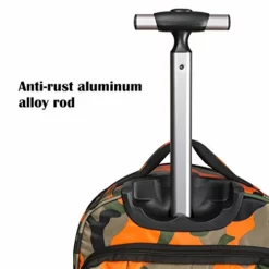 20 Inches Big Storage Multifunction Travel Wheeled Rolling Backpack Luggage Books Laptop Bag By HollyHOME -TRAVELPRO Sales 41Aij7LDb2L