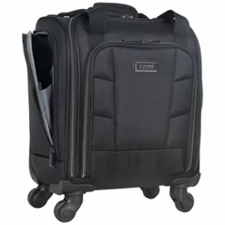 Kenneth Cole Reaction 18" Lightweight Multi-Pocket Anti-Theft RFID 14.1" Laptop & Tablet Underseater Carry-On With USB Charging Port, Black -TRAVELPRO Sales 41BOnKVuqpL