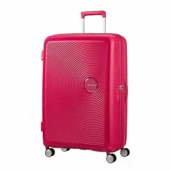 American Tourister [amerikantu-risuta-] Suitcase Sound Box Saundobokkusu Spinner 77 ekisupandaburu Capacity Extension Free Reloaned Fiduciary Guaranteed, XLarge 77 cm 4.2kg G 90003  - Pink -