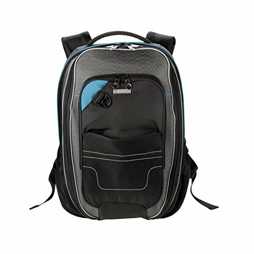 Lewis N. Clark Underseat Carry-on Backpack + RFID Protection System Anti-Theft, Black, One Size 1 Lewis N. Clark Underseat Carry-on Backpack + RFID Protection System Anti-Theft, Black, One Size