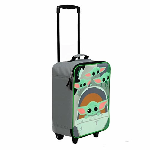 Bioworld Star Wars The Child Grogu The Mandalorian Kids' Rolling Luggage 3 Bioworld Star Wars The Child Grogu The Mandalorian Kids' Rolling Luggage - Image 3