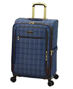 London Fog Brentwood II 4 Piece Set (with Under The Seat Bag), Blue Window Pane -TRAVELPRO Sales 41CgdKUDSIL