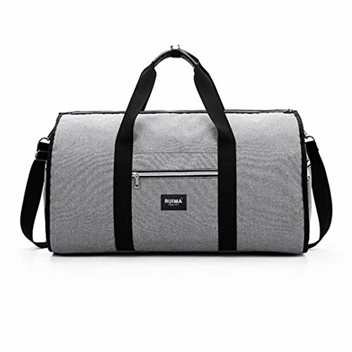 Waterproof Travel Mens Garment Bags Women Travel Shoulder Bag 2 In 1 Large Luggage Duffel Totes 3 Waterproof Travel Mens Garment Bags Women Travel Shoulder Bag 2 In 1 Large Luggage Duffel Totes - Image 3