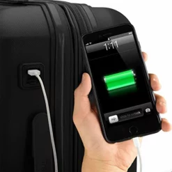 Traveler's Choice Pagosa Indestructible Hardshell Expandable Spinner Luggage, Black, Carry-on 22-Inch -TRAVELPRO Sales 41CvklheoQL