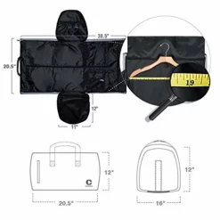 Crospack 45L Suit Garment Bag Shoulder Strap Duffle Travel Foldable Flight Bag 14 Crospack 45L Suit Garment Bag Shoulder Strap Duffle Travel Foldable Flight Bag -TRAVELPRO Sales 41D1Ezgl9FL