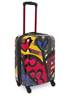 Heys Britto Transparent 21" Carry On Spinner Luggage (Transparent New Day) -TRAVELPRO Sales 41D6NM3JJDL
