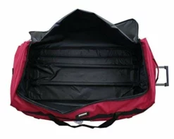 Gothamite 36-inch Rolling Duffle Bag With Wheels | Luggage Bag | Hockey Bag | XL Duffle Bag With Rollers | Heavy Duty 1200D Polyester (Fuchsia) -TRAVELPRO Sales 41DUCpXPUeL
