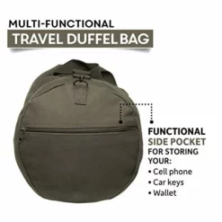 Semper Fi Skull Corp Sport Heavyweight Canvas Duffel Bag (Medium (19" X 9" X 9"), Olive & Black) -TRAVELPRO Sales 41Dxrc040UL cc5063be 49b7 47b8 85f3 31a1c95ffb0a
