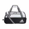 Adidas Womens Squad Duffel Bag White/ Black, One Size