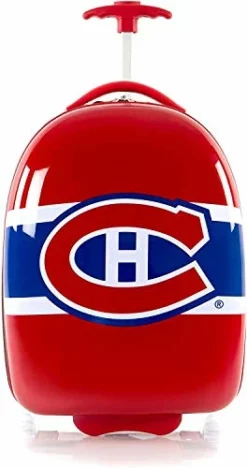 Heys America NHL Officially Licensed Wheeled Luggage (Montreal Canadiens, 18-Inch)