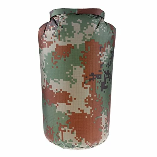 Dovewill 5L 10L 20L Outdoor Rafting Stuff Sack Dry Bag Pouch Roll Top Waterproof Duffel Dry Gear Bag For Kayaking Canoeing Camping - Digital Camo, 20L 7 Dovewill 5L 10L 20L Outdoor Rafting Stuff Sack Dry Bag Pouch Roll Top Waterproof Duffel Dry Gear Bag For Kayaking Canoeing Camping - Digital Camo, 20L - Image 7
