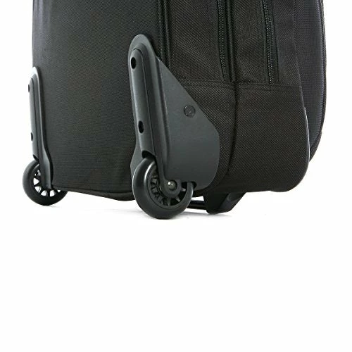 Olympia Luggage Deluxe Rolling Tote, Black, One Size 5 Olympia Luggage Deluxe Rolling Tote, Black, One Size - Image 5