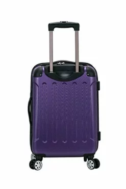 Rockland London Hardside Spinner Wheel Luggage, Purple, Carry-On 20-Inch -TRAVELPRO Sales 41FkDKqDjfL