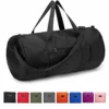 Vorspack Small Duffel Bag 20 Inches Foldable Gym Bag For Men Women Duffle Bag Lightweight With Inner Pocket For Travel Sports - Black