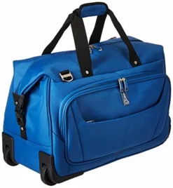 Travelpro Luggage Maxlite 5 20" Lightweight Carry-On Rolling Duffel Suitcase, Azure Blue One Size -TRAVELPRO Sales 41FueN2E3AL
