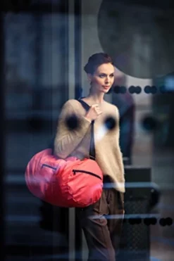 Reisenthel Mini Maxi Dufflebag, Foldable Overnight Duffel And Sports Bag With Built-in Carrying Pouch, Indigo -TRAVELPRO Sales 41GVbhhYSiL