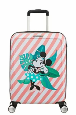 American Tourister Funlight Disney Hand Luggage, 55 Cm, 36 Liters, Multicolour (Minnie Miami Holiday) -TRAVELPRO Sales 41GZSGUD tL