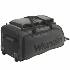 Wrangler Wesley Rolling Duffel Bag, Charcoal Grey, Large 30-Inch -TRAVELPRO Sales 41H372XL6VL