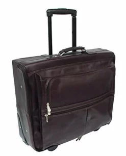 Piel Leather Traveler Garment Bag On Wheels In Saddle 6 Piel Leather Traveler Garment Bag On Wheels In Saddle -TRAVELPRO Sales 41H6cVF6VTL