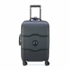 DELSEY Paris Chatelet Hardside Luggage With Spinner Wheels, Black, Carry-on 21 Inch, With Brake