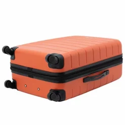 Wrangler Smart Luggage Set With Cup Holder And USB Port, Burnt Orange, 3 Piece -TRAVELPRO Sales 41H PfVA7zL