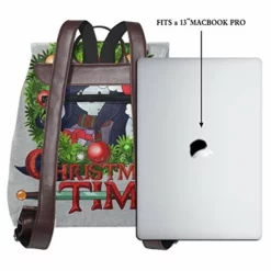 Adventure Christmas Time Wreath Marceline Cartoon Network Fashion Design Leather Backpack For Women Men College School Bookbag Weekend Travel Daypack -TRAVELPRO Sales 41ICvZ5 thL