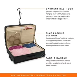 Briggs & Riley Baseline Garment Bags, Black, Carry-On Upright -TRAVELPRO Sales 41IG2vwC3LL