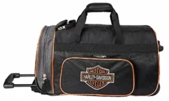 Harley Davidson Harley-Davidson Bar & Shield Logo 20" Wheeling Duffel Carry-On Bag 99416-BLACK