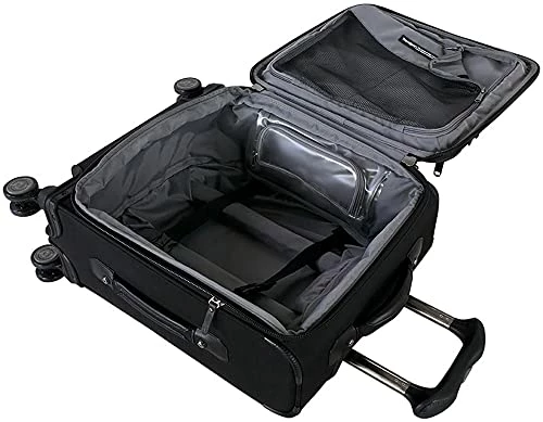 Travelpro Crew 11-Softside Expandable Luggage With Spinner Wheels (Black, Carry On - International) 3 Travelpro Crew 11-Softside Expandable Luggage With Spinner Wheels (Black, Carry On - International) - Image 3