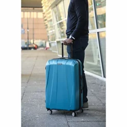 Samsonite Centric 2 Hardside Expandable Luggage With Spinner Wheels, Caribbean Blue, Checked-Medium 24-Inch 12 Samsonite Centric 2 Hardside Expandable Luggage With Spinner Wheels, Caribbean Blue, Checked-Medium 24-Inch -TRAVELPRO Sales 41Jd5G73hsL