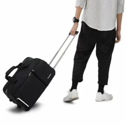 Rolling Duffel Bag, Water Repellent Wheeled Duffel Carry On Luggage 20inch Black 12 Rolling Duffel Bag, Water Repellent Wheeled Duffel Carry On Luggage 20inch Black -TRAVELPRO Sales 41JvqUDktsL