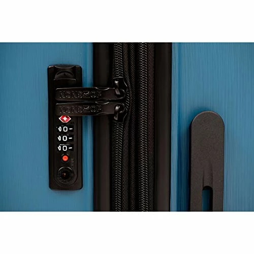 NONSTOP Luggage Expandable Spinner Wheels Hard Side Shell Travel Suitcase Set 3 Piece Lightweight With TSA Lock And Double USB Port, NEW YORK Collection (Teal, 3-Piece Set (20/24/28) W/Power Bank) 4 NONSTOP Luggage Expandable Spinner Wheels Hard Side Shell Travel Suitcase Set 3 Piece Lightweight With TSA Lock And Double USB Port, NEW YORK Collection (Teal, 3-Piece Set (20/24/28) W/Power Bank) - Image 4