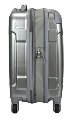 Travelers Club Polaris Hardside Metallic Spinner Luggage, Silver, Carry-On 20-Inch 20 Travelers Club Polaris Hardside Metallic Spinner Luggage, Silver, Carry-On 20-Inch -TRAVELPRO Sales 41KeaPTamRL
