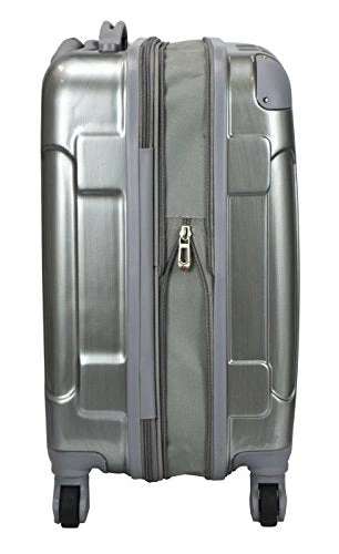 Travelers Club Polaris Hardside Metallic Spinner Luggage, Silver, Carry-On 20-Inch 9 Travelers Club Polaris Hardside Metallic Spinner Luggage, Silver, Carry-On 20-Inch - Image 9