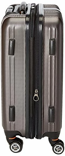 Traveler's Choice Tasmania 100% Pure Polycarbonate Expandable Spinner Luggage, Dark Brown, Carry-on 20-Inch 4 Traveler's Choice Tasmania 100% Pure Polycarbonate Expandable Spinner Luggage, Dark Brown, Carry-on 20-Inch - Image 4